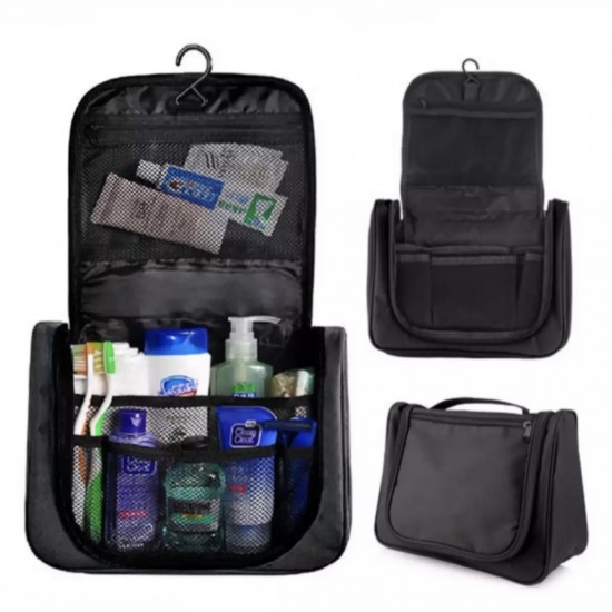 Unisex Wash Zipper Bag Travel Toiletries Makeup Organiser